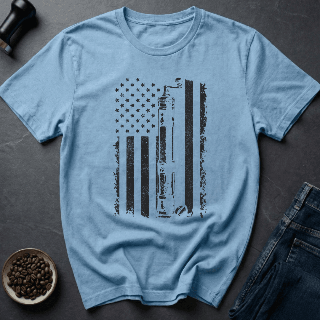 Coffee graphic American Brew T-Shirt in Black / S by Caffeine Dept