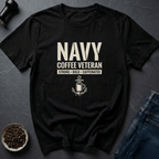 Coffee graphic Anchor Roast T-Shirt in Black / S by Caffeine Dept