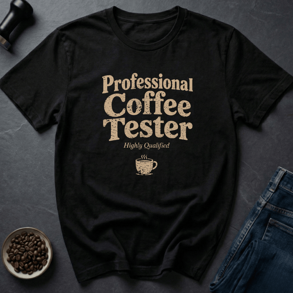 Coffee graphic Battery Coffee T-Shirt in Black / S by Caffeine Dept