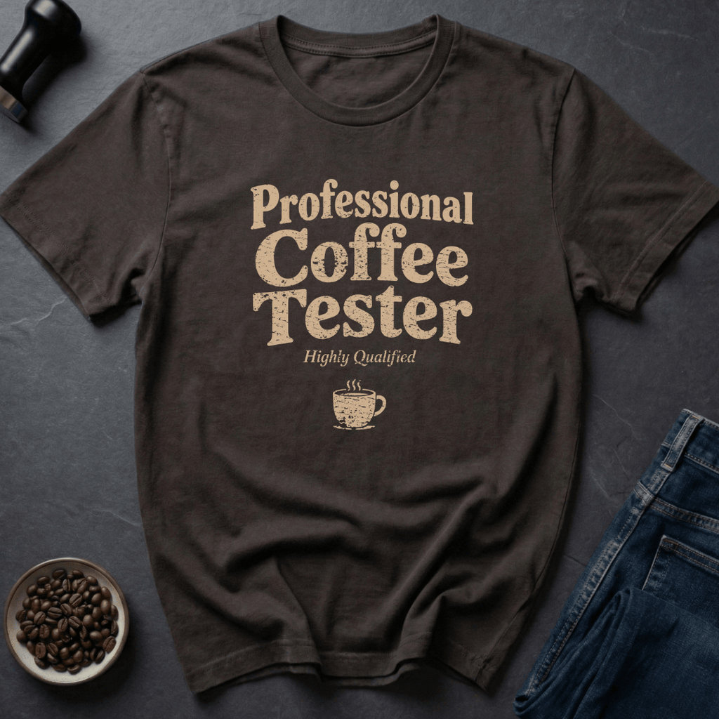 Coffee graphic Battery Coffee T-Shirt in Dark Chocolate / S by Caffeine Dept