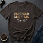 Coffee graphic Bean Blame T-Shirt in Dark Chocolate / S by Caffeine Dept