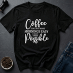 Coffee graphic Bean Powered T-Shirt in Black / S by Caffeine Dept