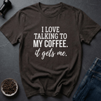 Coffee graphic Bean Therapist T-Shirt in Dark Chocolate / S by Caffeine Dept