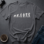 Coffee graphic Bean to Brew T-Shirt in Dark Chocolate / S by Caffeine Dept