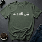 Coffee graphic Bean To Brew T-Shirt in Navy / S by Caffeine Dept