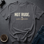 Coffee graphic Bean Warning T-Shirt in Charcoal / S by Caffeine Dept