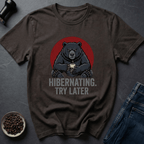 Coffee graphic Bear Mood T-Shirt in Navy / S by Caffeine Dept