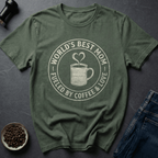 Coffee graphic Best Mom T-Shirt in Black / S by Caffeine Dept