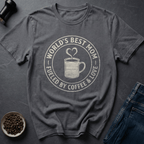 Coffee graphic Best Mom T-Shirt in Black / S by Caffeine Dept