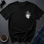 Coffee graphic Brew.exe T-Shirt in Ice Grey / S by Caffeine Dept