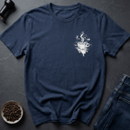 Coffee graphic Brew.exe T-Shirt in Ice Grey / S by Caffeine Dept
