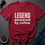 Coffee graphic Brew Legend T-Shirt in Navy / S by Caffeine Dept