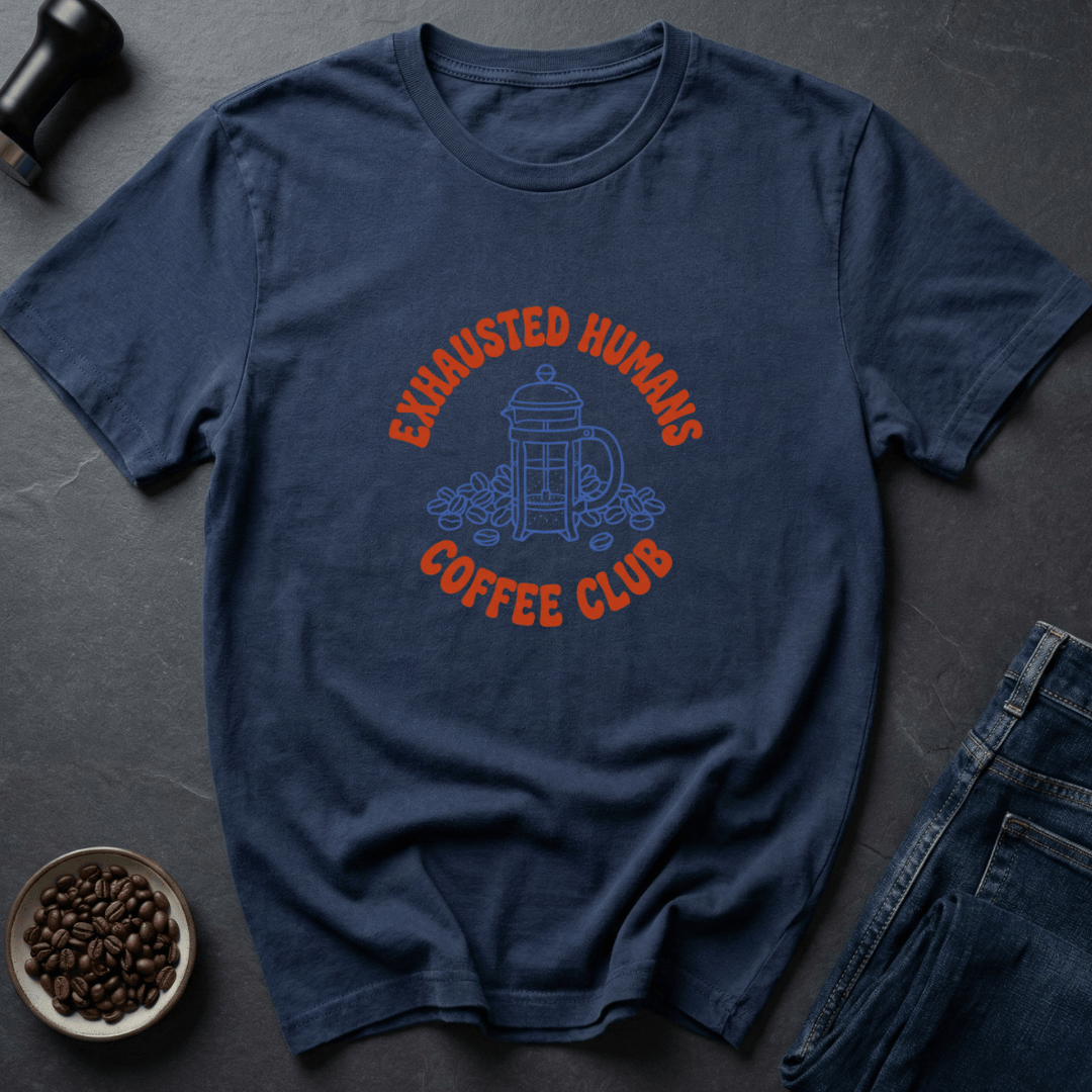 Coffee graphic Brew Society T-Shirt in Sand / S by Caffeine Dept