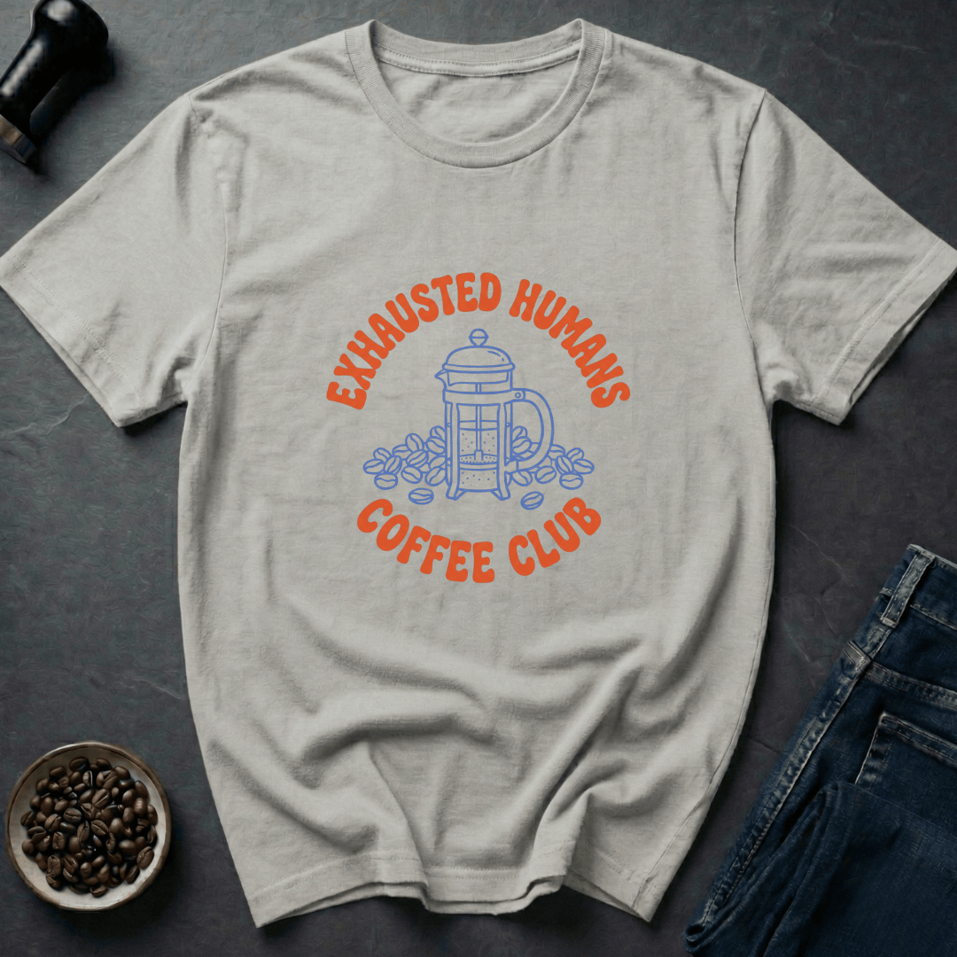 Coffee graphic Brew Society T-Shirt in Sand / S by Caffeine Dept