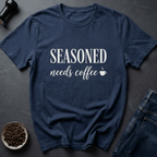 Coffee graphic Brew Veteran T-Shirt in Military Green / S by Caffeine Dept