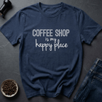 Coffee graphic Cafe Dweller T-Shirt in Navy / S by Caffeine Dept