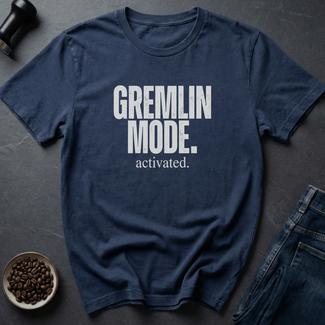 Coffee graphic Caffeinated Gremlin T-Shirt in Black / S by Caffeine Dept