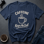 Coffee graphic Caffeine Civilizer T-Shirt in Navy / S by Caffeine Dept