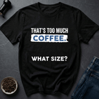 Coffee graphic Caffeine Damage T-Shirt in Black / S by Caffeine Dept