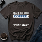 Coffee graphic Caffeine Damage T-Shirt in Dark Chocolate / S by Caffeine Dept