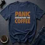 Coffee graphic Caffeine Emergency T-Shirt in Navy / S by Caffeine Dept