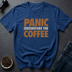 Coffee graphic Caffeine Emergency T-Shirt in Royal / S by Caffeine Dept