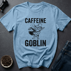 Coffee graphic Caffeine Goblin T-Shirt in Light Blue / S by Caffeine Dept