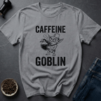 Coffee graphic Caffeine Goblin T-Shirt in Light Blue / S by Caffeine Dept