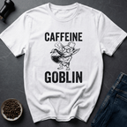 Coffee graphic Caffeine Goblin T-Shirt in Light Blue / S by Caffeine Dept
