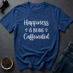 Coffee graphic Caffeine Joy T-Shirt in Royal / S by Caffeine Dept