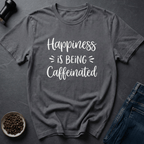 Coffee graphic Caffeine Joy T-Shirt in Charcoal / S by Caffeine Dept