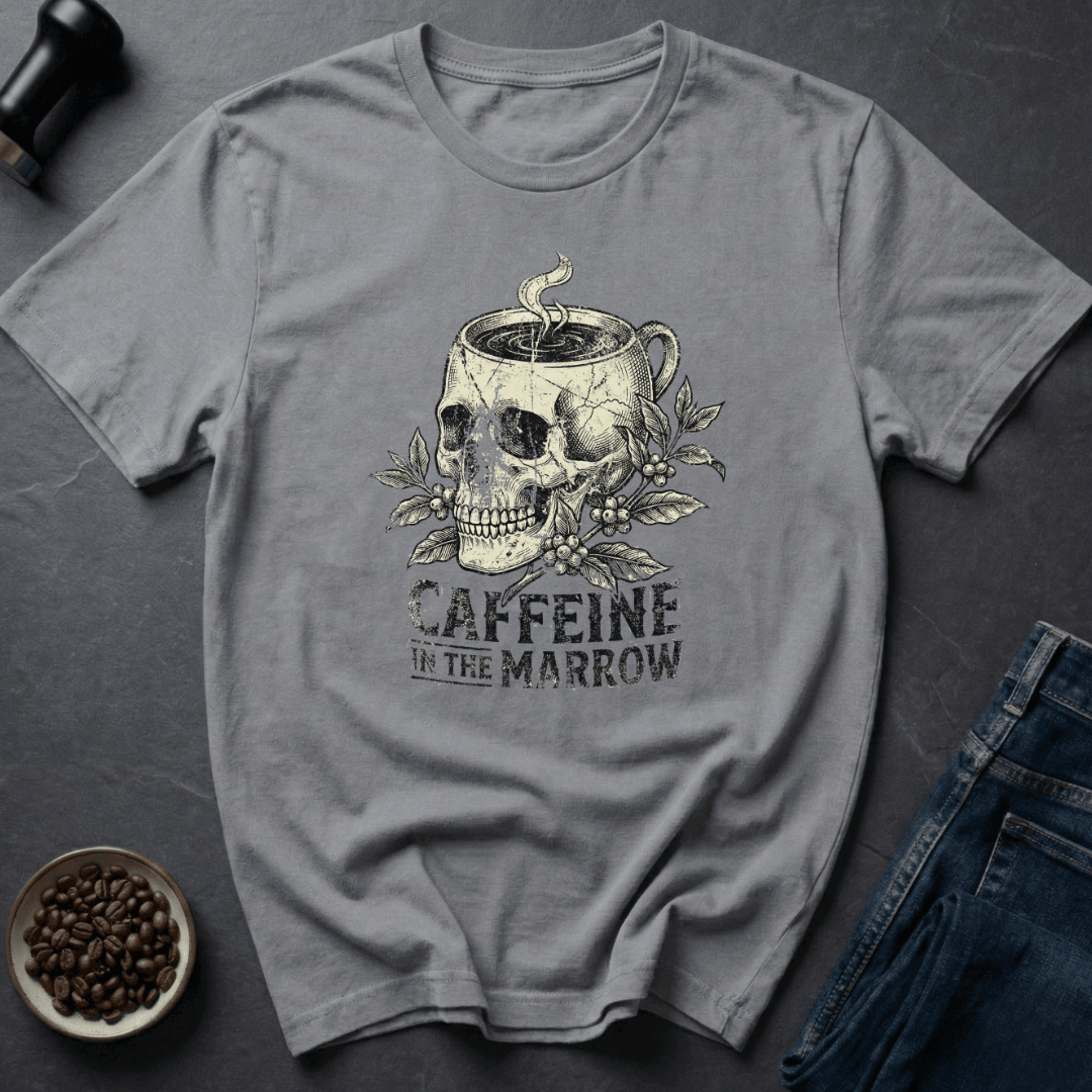 Coffee graphic Caffeine Marrow T-Shirt in Sand / S by Caffeine Dept