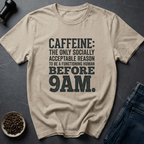 Coffee graphic Caffeine Mode T-Shirt in Sport Grey / S by Caffeine Dept