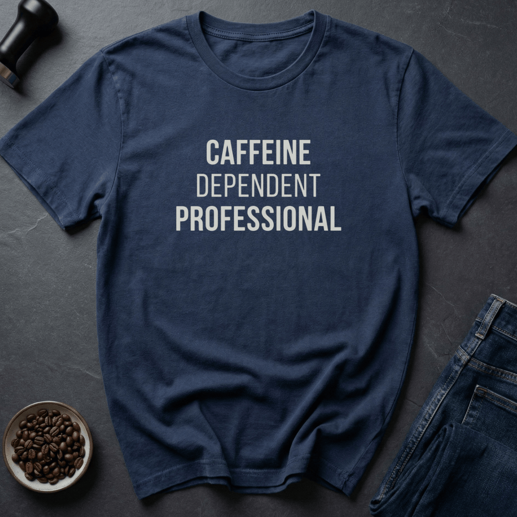 Coffee graphic Caffeine Professional T-Shirt in Black / S by Caffeine Dept