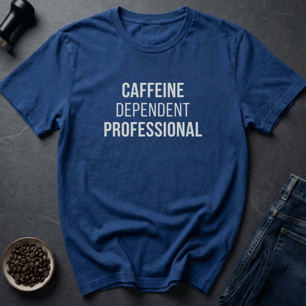 Coffee graphic Caffeine Professional T-Shirt in Black / S by Caffeine Dept