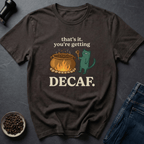Coffee graphic Caffeine Revoked T-Shirt in Dark Chocolate / S by Caffeine Dept