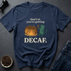 Coffee graphic Caffeine Revoked T-Shirt in Navy / S by Caffeine Dept
