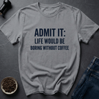 Coffee graphic Caffeine Truth T-Shirt in Sport Grey / S by Caffeine Dept