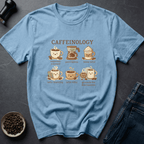 Coffee graphic Caffeinology T-Shirt in Sand / S by Caffeine Dept