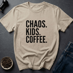 Coffee graphic Chaos Coffee T-Shirt in Sand / S by Caffeine Dept