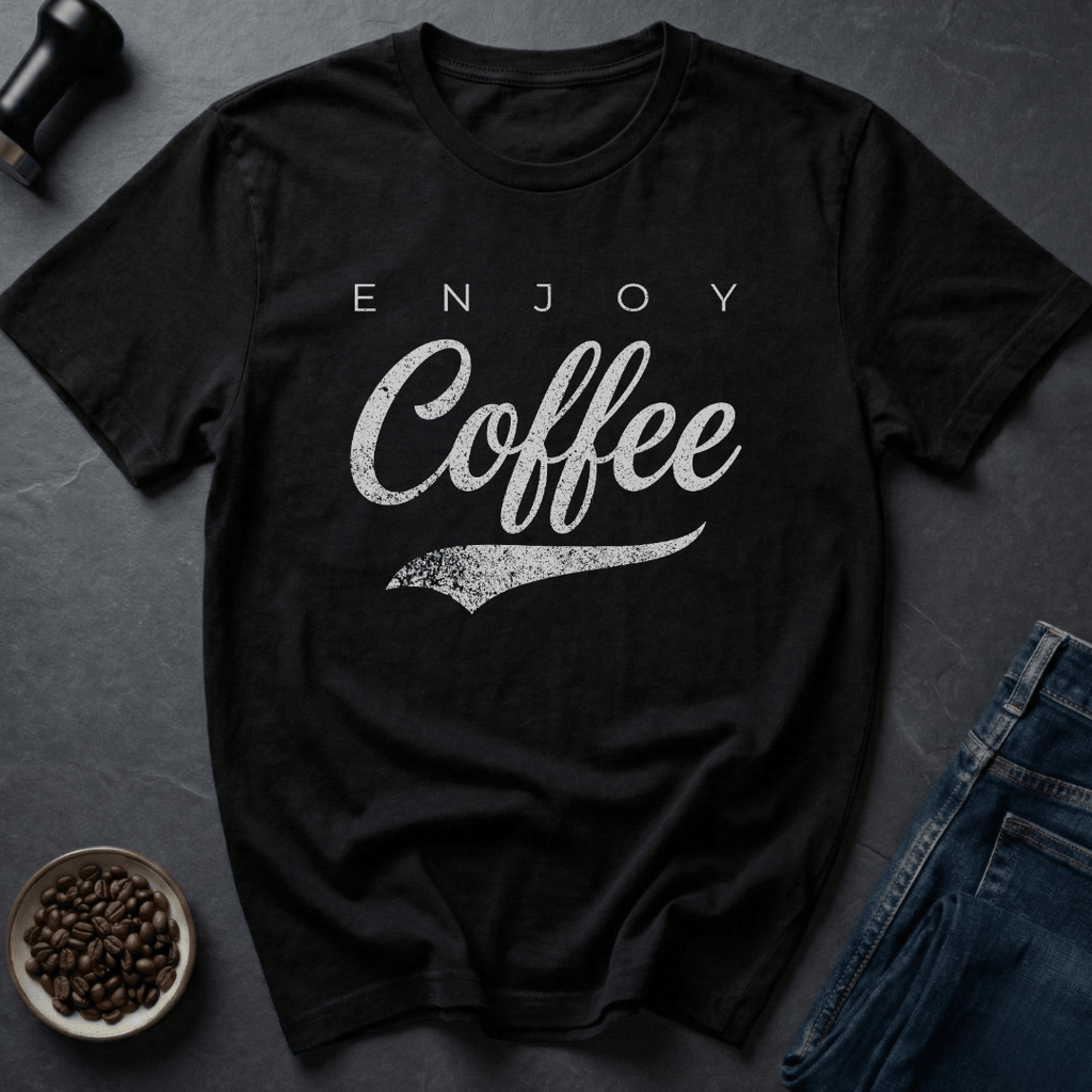 Coffee graphic Classic Coffee T-Shirt in Black / S by Caffeine Dept