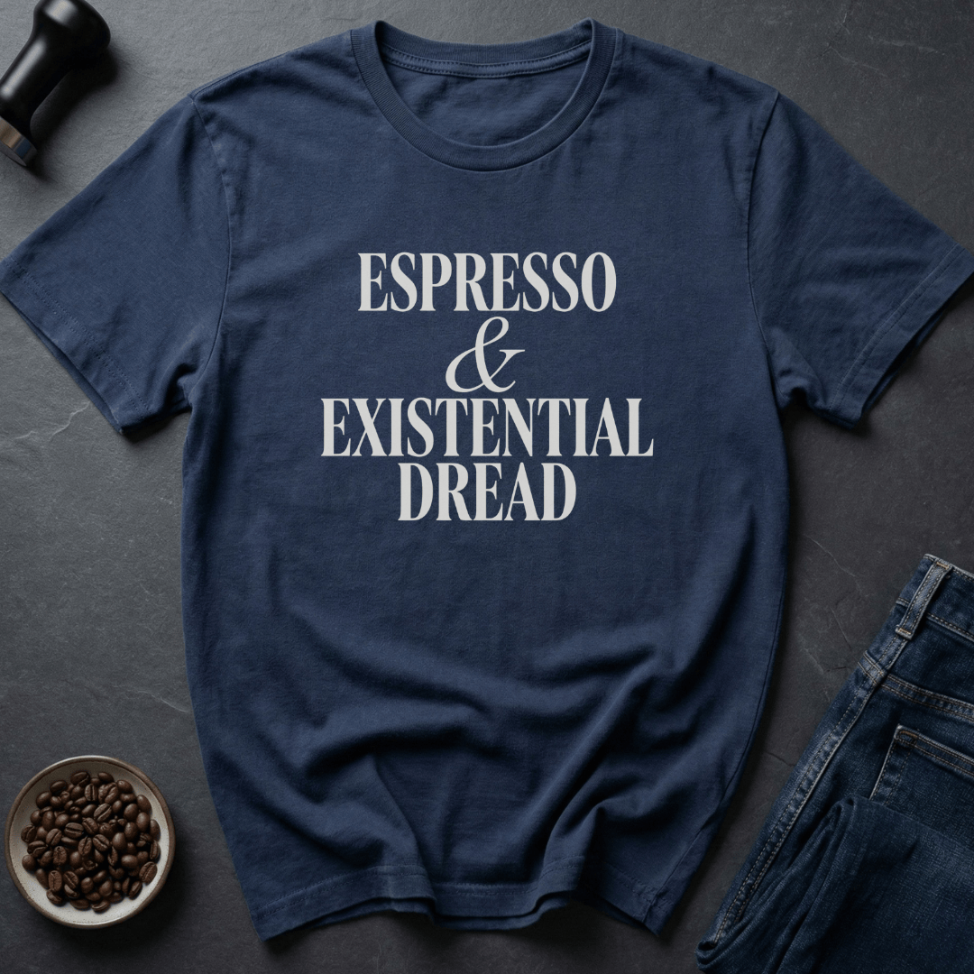 Coffee graphic Coffee And Dread T-Shirt in Military Green / S by Caffeine Dept