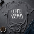 Coffee graphic Coffee Anyway T-Shirt in Navy / S by Caffeine Dept