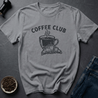 Coffee graphic Coffee Club T-Shirt in Cornsilk / S by Caffeine Dept