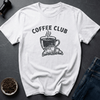 Coffee graphic Coffee Club T-Shirt in Cornsilk / S by Caffeine Dept