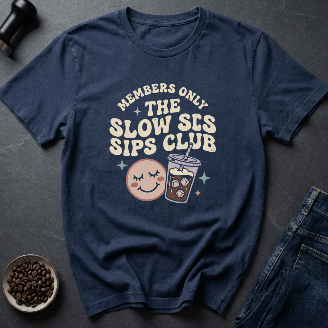 Coffee graphic Coffee Club T-Shirt in Dark Chocolate / S by Caffeine Dept