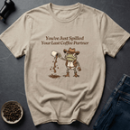 Coffee graphic Coffee Cowboy T-Shirt in Sand / S by Caffeine Dept