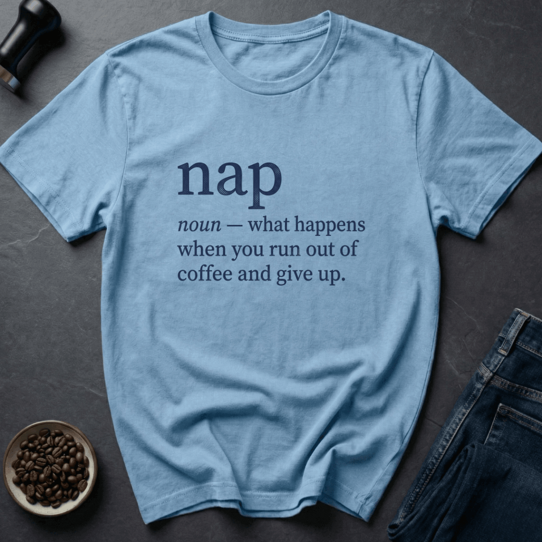 Coffee graphic Coffee Crash T-Shirt in Sport Grey / S by Caffeine Dept