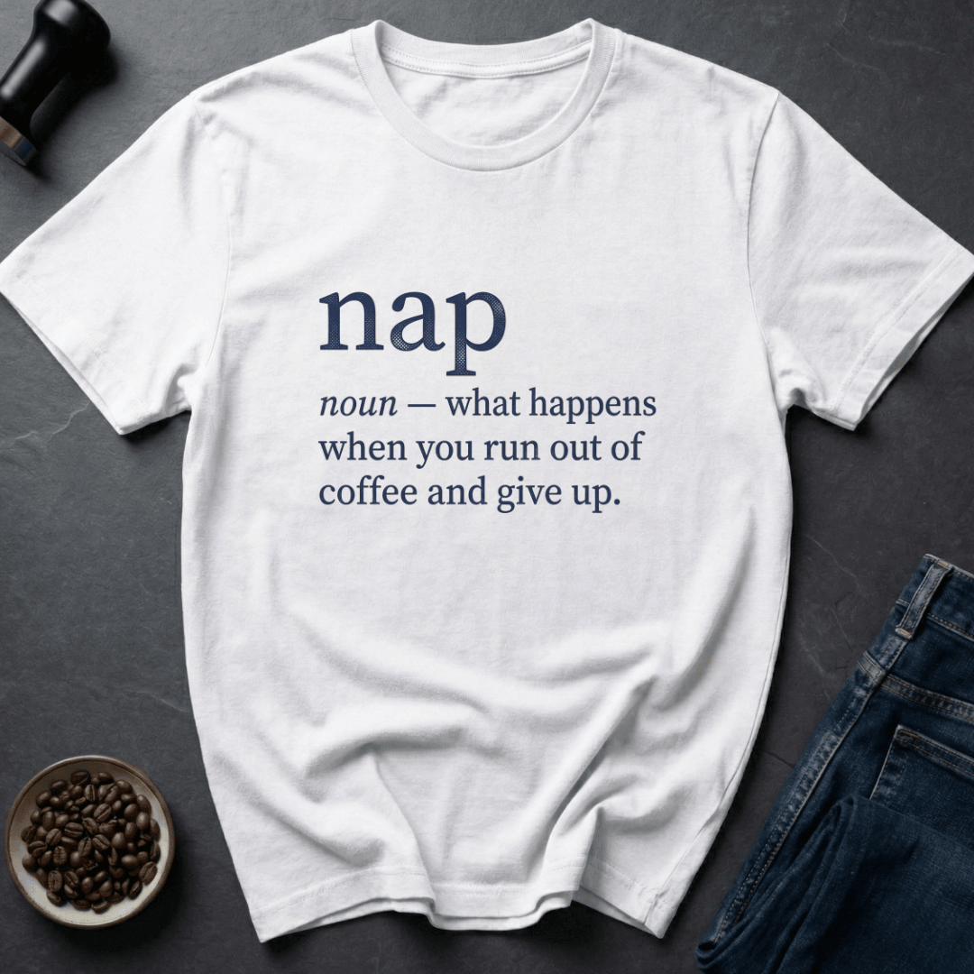 Coffee graphic Coffee Crash T-Shirt in Sport Grey / S by Caffeine Dept