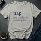 Coffee graphic Coffee Crash T-Shirt in Sport Grey / S by Caffeine Dept